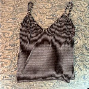 Brandy Melville striped crop top